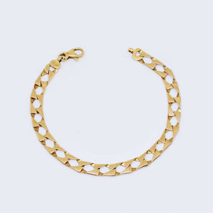 14K Solid Z Link Gold Bracelet 8¨ 6.8 mm 14K Solid Z Link Gold Bracelet 8¨ 6.8 mm