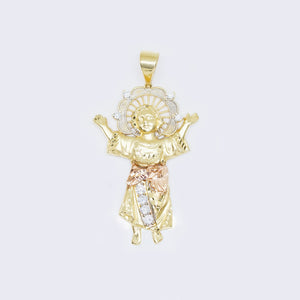 14K Divino Nino Baby Jesus Pendant 14K Divino Nino Baby Jesus Pendant