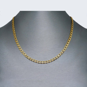 14K LITE CURB CUBAN CHAIN 14K LITE CURB CUBAN CHAIN