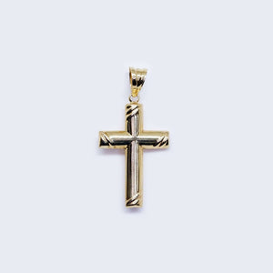 14K Cross Pendant Charm 14K Cross Pendant Charm