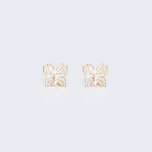 14K Butterfly Statement Stud Earrings 14K Butterfly Statement Stud Earrings