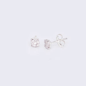 14K Cluster 0.21ct Diamond Stud Earrings 14K Cluster 0.21ct Diamond Stud Earrings