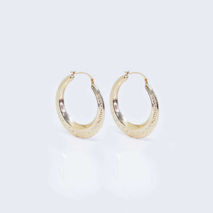 14K Gold Hoop Earrings 14K Gold Hoop Earrings