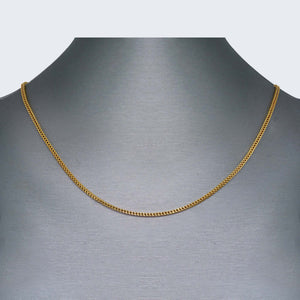 14K SEMI SOLID SQUARE FRANCO 14K SEMI SOLID SQUARE FRANCO