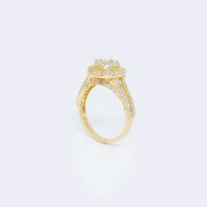 14K Classic Design Cubic Zirconia Engagement Ring 14K Classic Design Cubic Zirconia Engagement Ring