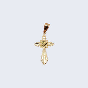 10K Gold Cross Pendant Charm 10K Gold Cross Pendant Charm