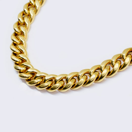 14K Miami Cuban chain 20" & 12mm