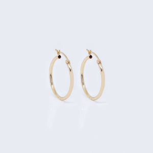 14K Gold Classic Hoop Earrings 14K Gold Classic Hoop Earrings