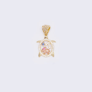 14K Lucky Turtle Pendant 14K Lucky Turtle Pendant