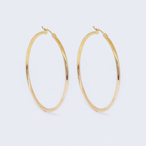 14K Gold Classic Hoop Earrings 14K Gold Classic Hoop Earrings