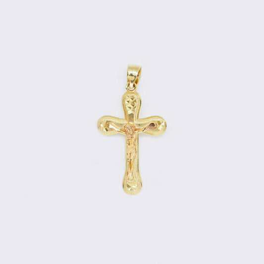 14K Crucifix Pendant