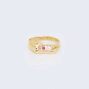 14K Cubic Zirconia "LOVE " Ring 14K Cubic Zirconia "LOVE " Ring