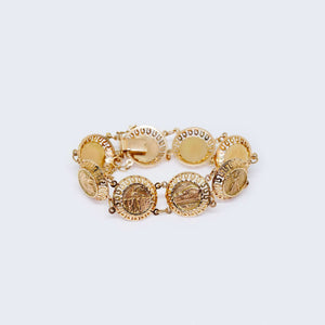 14K Gold Greece Figures Bracelet 14K Gold Greece Figures Bracelet