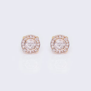 14K Cluster Round 0.26ct Diamond Stud Earrings 14K Cluster Round 0.26ct Diamond Stud Earrings