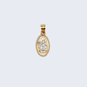 14K Gold Saint Barbara Pendant Charm 14K Gold Saint Barbara Pendant Charm