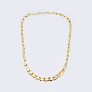 14K Women's Solid Gold Statement Necklace 14K Women's Solid Gold Statement Necklace
