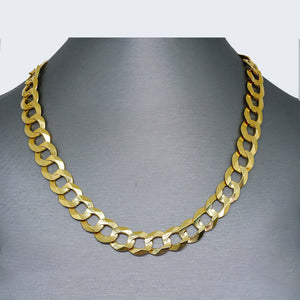 14K SOLID YELLOW GOLD CUBAN 14K SOLID YELLOW GOLD CUBAN
