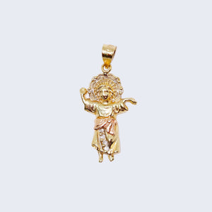 14K Gold Devine Child Divino Niño Pendant Charm 14K Gold Devine Child Divino Niño Pendant Charm