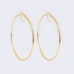 14K Gold Classic Hoop Earrings 14K Gold Classic Hoop Earrings