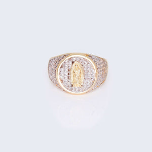 14K VIRGEN WITH WHITE Cubic Zirconia 14K VIRGEN WITH WHITE Cubic Zirconia