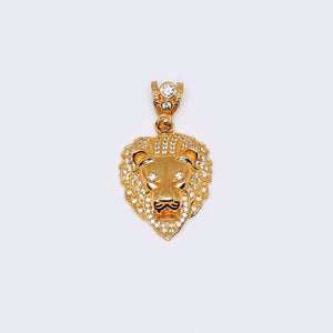 14K Gold Lion Cubic Zirconia 14K Gold Lion Cubic Zirconia