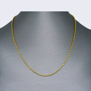 14K MOON CHAINYELLOW GOLD SOLID 24" 5mm 14K MOON CHAINYELLOW GOLD SOLID 24" 5mm