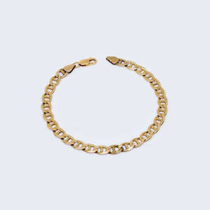 10K Gold Mariner Solid 8¨ Long 6.2 mm Thick 10K Gold Mariner Solid 8¨ Long 6.2 mm Thick