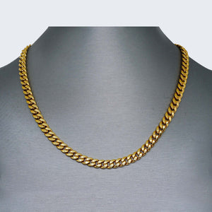14K YELLOW SOLID CUBAN 14K YELLOW SOLID CUBAN