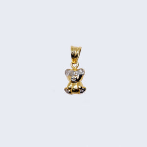 14K Gold Teddy Bear Pendant Charm 14K Gold Teddy Bear Pendant Charm