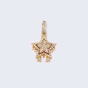 14K Gold Big Star Cubic Zirconia 14K Gold Big Star Cubic Zirconia