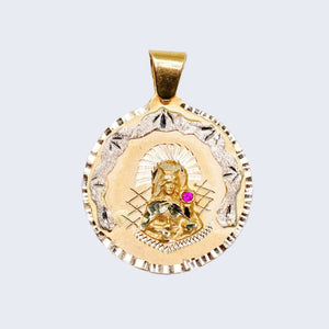 14K SAINT BARBARA PENDANT CHARM 14K SAINT BARBARA PENDANT CHARM