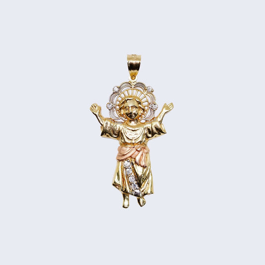 14K NINO DIVINO 3 TONE WITH Cubic Zirconia