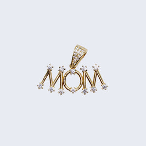 14K MOM WITH Cubic Zirconia 14K MOM WITH Cubic Zirconia