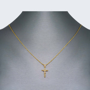 14K Gold Cross Necklace Set 14K Gold Cross Necklace Set