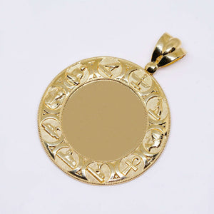 14K Egyptian Figure Pendant Charm with Customizable Picture 14K Egyptian Figure Pendant Charm with Customizable Picture