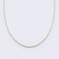 14K Penelope Cubic Zirconia Tennis Chain Necklace