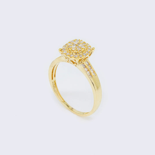 14K 0.91CT Diamond Encienda Trio Set