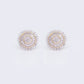 10K Clare Rounded 0.33ct Diamond Stud Earrings