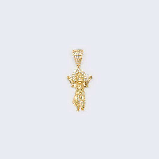 14K Baby Jesus Charm