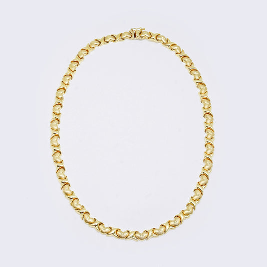 14K Heart 16" Chocker