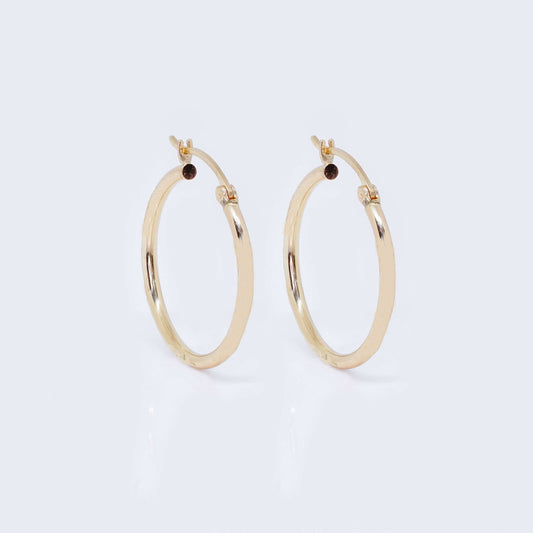 14K Gold Hoop Earrings