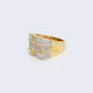 14K Baguette Cross 1.19ct Diamond Ring