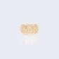 14K "D" Initial Fashion Ring