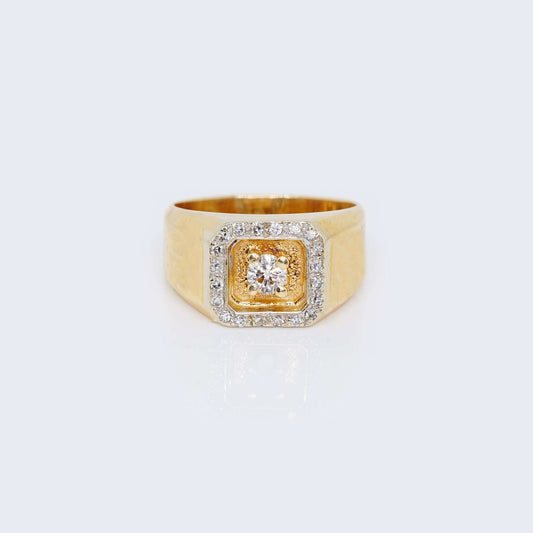 14K DIAMOND RING