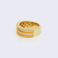 14K 1.82ct Diamond Five Row Band