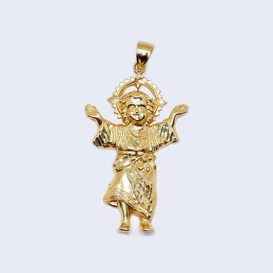 10K Yellow Gold Divine Child Pendant Charm