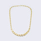 14K Women's Solid Gold Statement Necklace