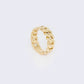 14K Cuban Link Ring