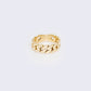 14K Cuban Link Ring