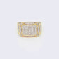 14K 0.65ct Diamond Statement Ring